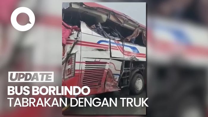 Bus Borlindo Tabrakan dengan Truk di Pasangkayu, 4 Orang Tewas
