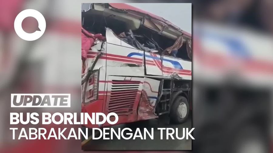 Bus Borlindo Tabrakan dengan Truk di Pasangkayu, 4 Orang Tewas