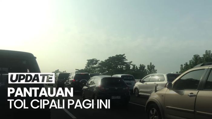 H-3 Lebaran, Tol Cipali Macet dari Km 83 Sampai Km 87 Pagi Ini