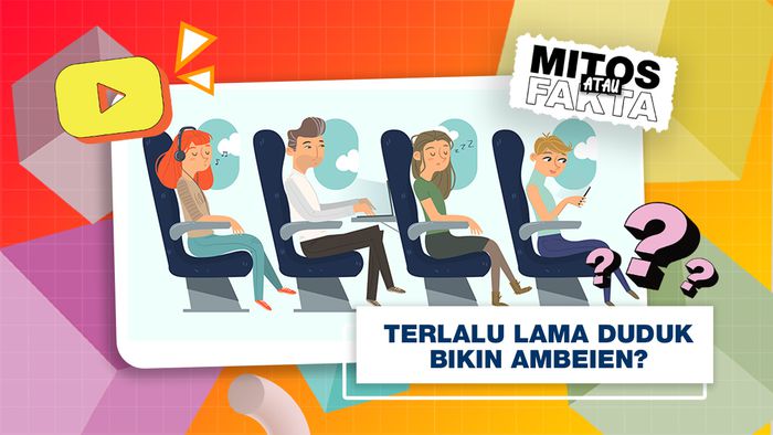 Mitos atau Fakta: Kebanyakan Duduk Saat Mudik Bisa Bikin Ambeien