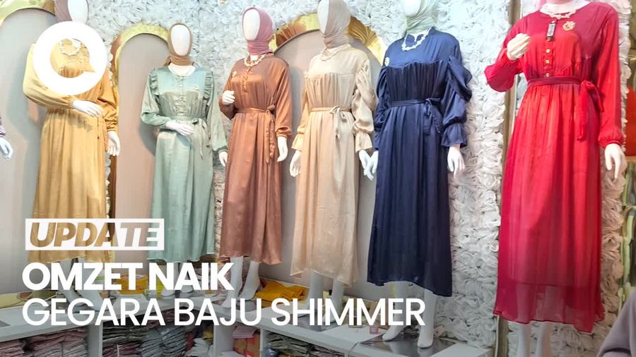 Penjual Ini Raup Omzet Ratusan Juta dari Jualan Baju Shimmer