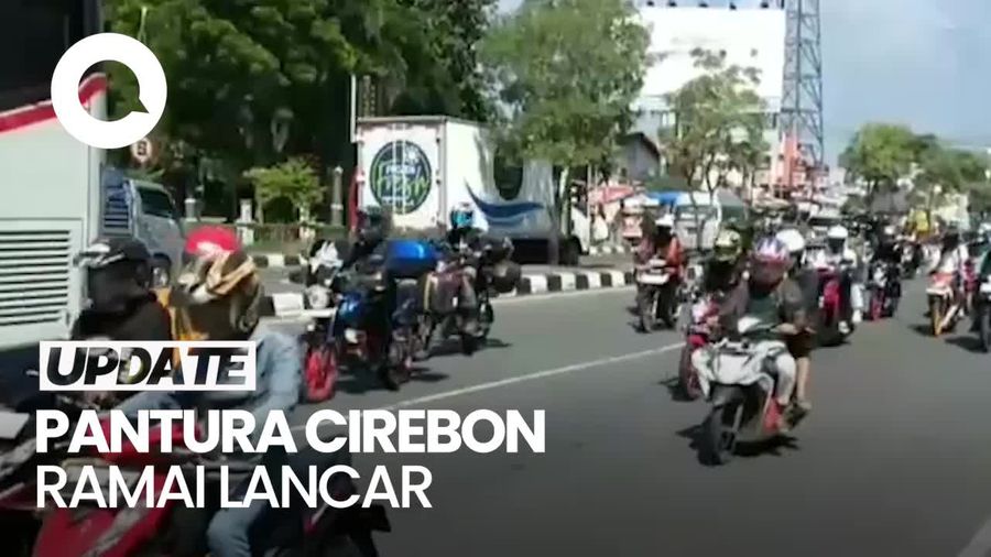 Lalin di Pantura Cirebon Ramai Lancar 3 Hari Jelang Lebaran