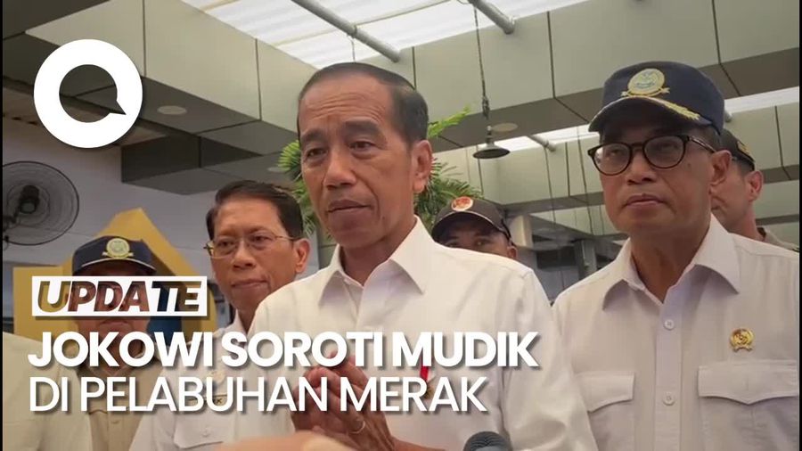 Jokowi Soroti Arus Mudik di Merak, Terutama soal Pemudik Bermotor