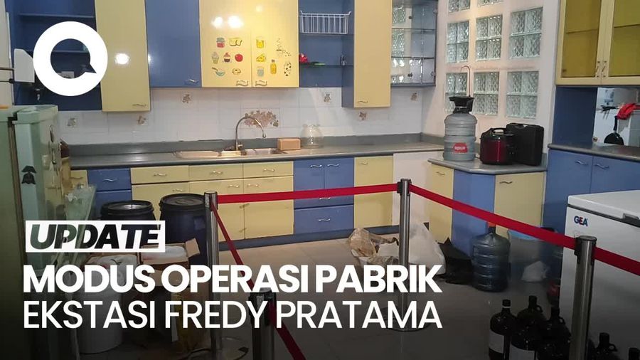 Modus Tak Biasa Pabrik Ekstasi Fredy Pratama Kala Impor Bahan Baku dari China