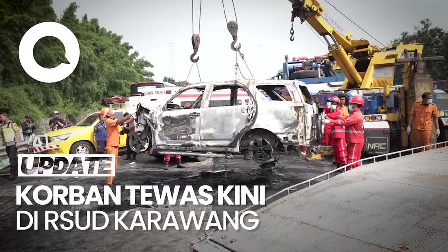 Polisi Ungkap Gran Max Terbakar di Km 58 Milik Warga Jaktim