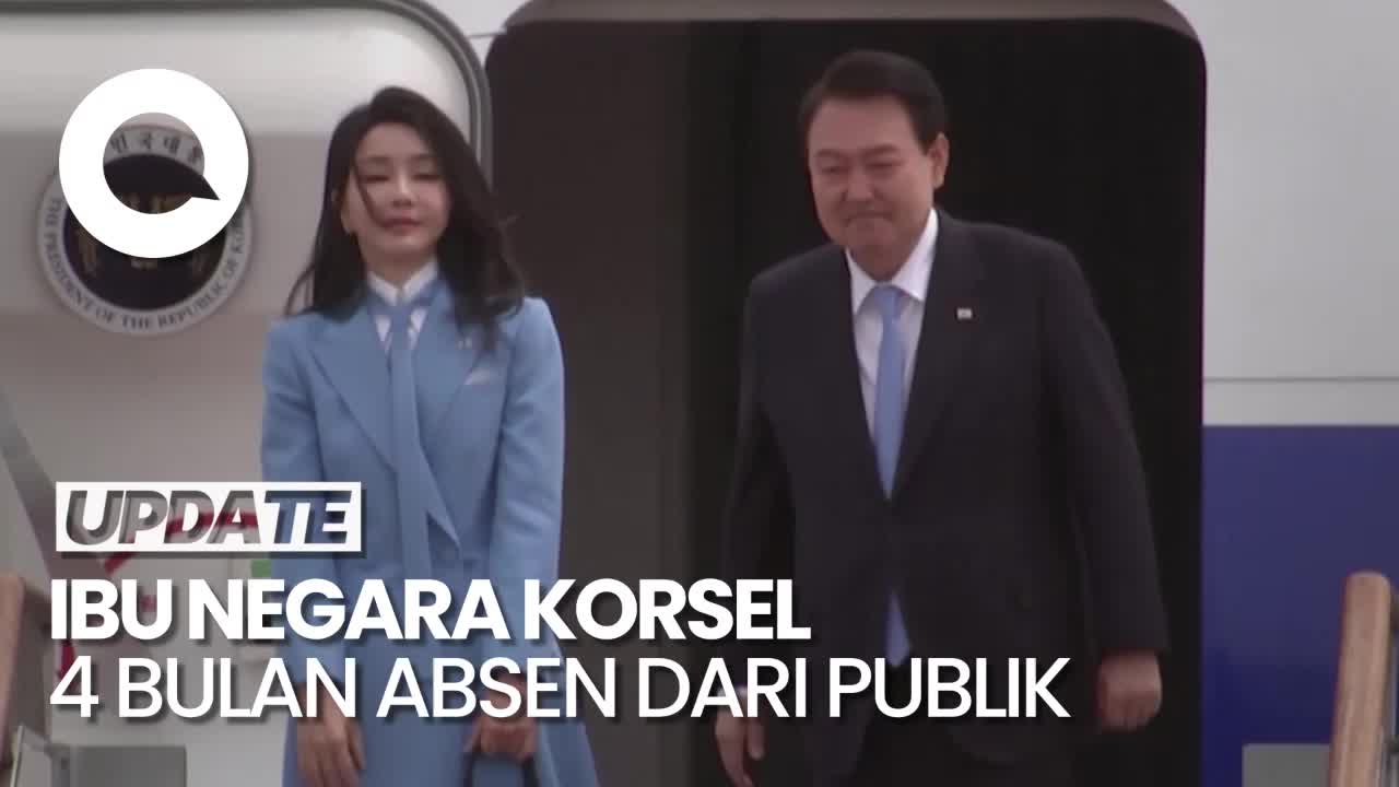 'Hilangnya' Ibu Negara Korsel Sejak 'Skandal Tas Dior'