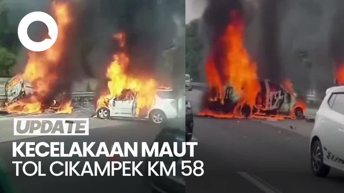Kecelakaan Maut Tol Cikampek KM 58: 9 Tewas, 2 Luka Berat