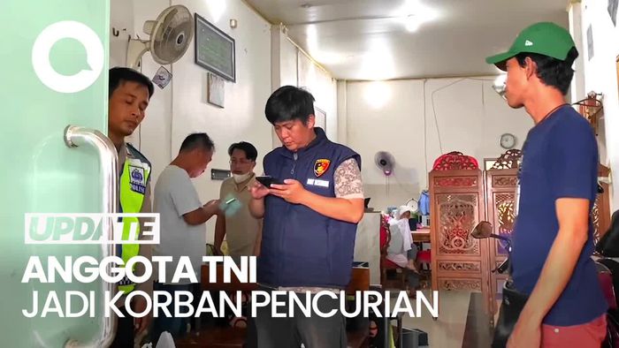 Rumah Anggota TNI Dibobol Maling Seusai Ditinggal Mudik