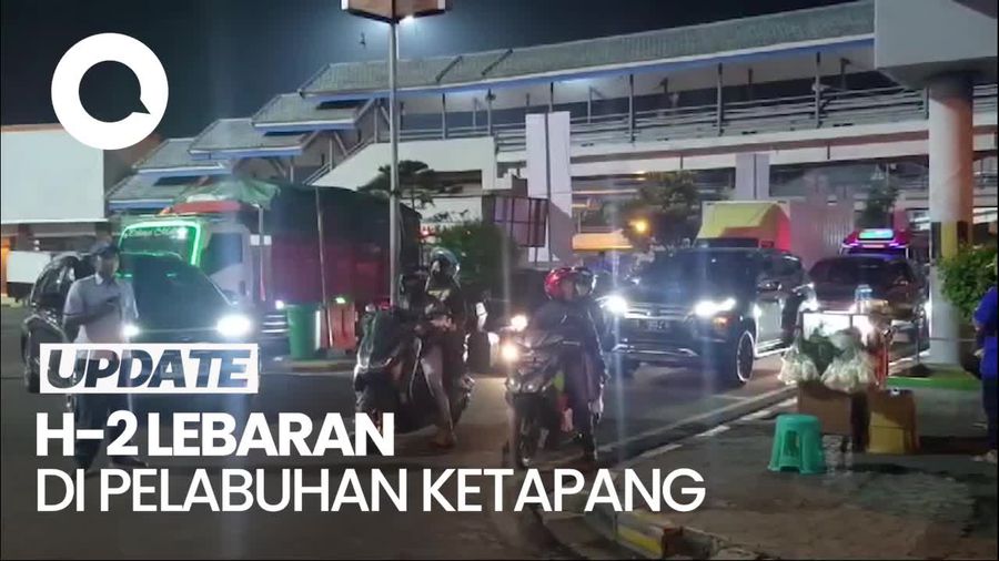 Arus Mudik di Pelabuhan Ketapang Banyuwangi Ramai Lancar