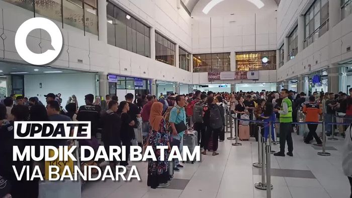 Tercatat 80 Ribu Pemudik Tinggalkan Batam Via Bandara Sejak 3 April