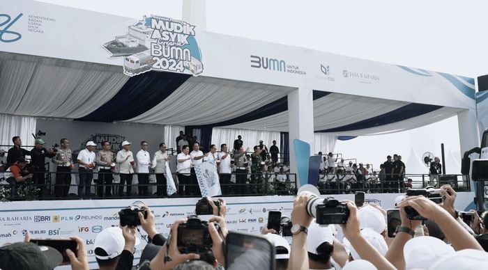 Bank Mandiri berangkatkan 6.525 Pemudik Pada Mudik Gratis 2024