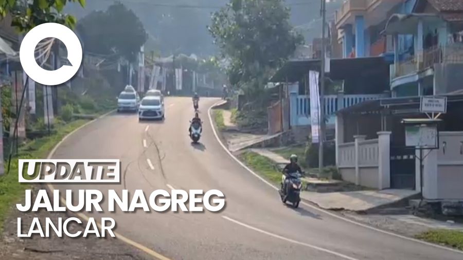 Suasana H-2 Lebaran, Jalur Nagreg Ramai Lancar