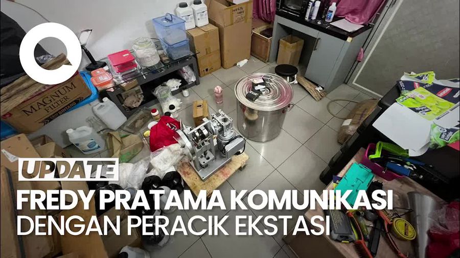 Polisi: Fredy Pratama Komunikasi dengan Peracik Ekstasi di Sunter Pakai BBM