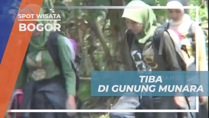 Penjelajahan Gunung Munara yang Pernah Disinggahi Sultan Hasanuddin, Bogor