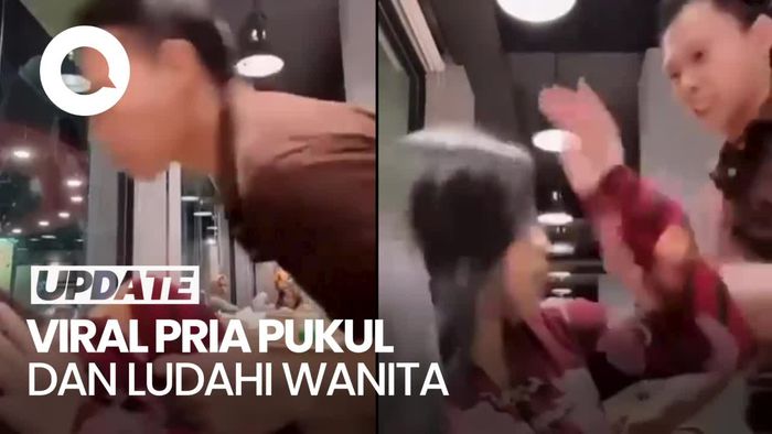 Awal Mula Perkara Pria Pukul-Ludahi Wanita di Kendari