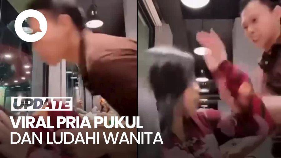 Awal Mula Perkara Pria Pukul-Ludahi Wanita di Kendari