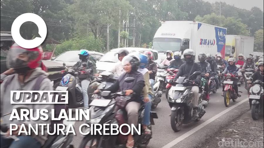 Arus Lalin di Pantura Cirebon Landai Jelang Lebaran