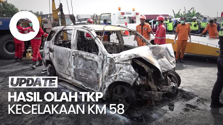 Soal Kecelakaan Km 58, Polisi Duga Kecepatan Gran Max Melebihi 100 Km/Jam