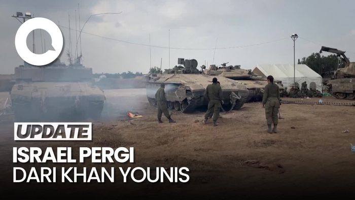 Israel Akui Tarik Pasukan dari Khan Younis Gaza, Ada Apa?