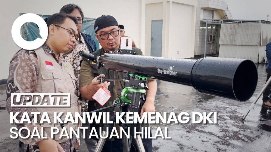 Cuaca Jakarta Hujan, Ini Laporan Kanwil Kemenag DKI soal Hilal