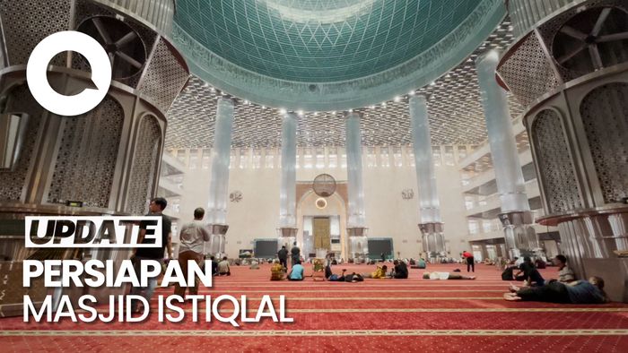 Jokowi dan Maruf Amin Bakal Salat Id di Masjid Istiqlal