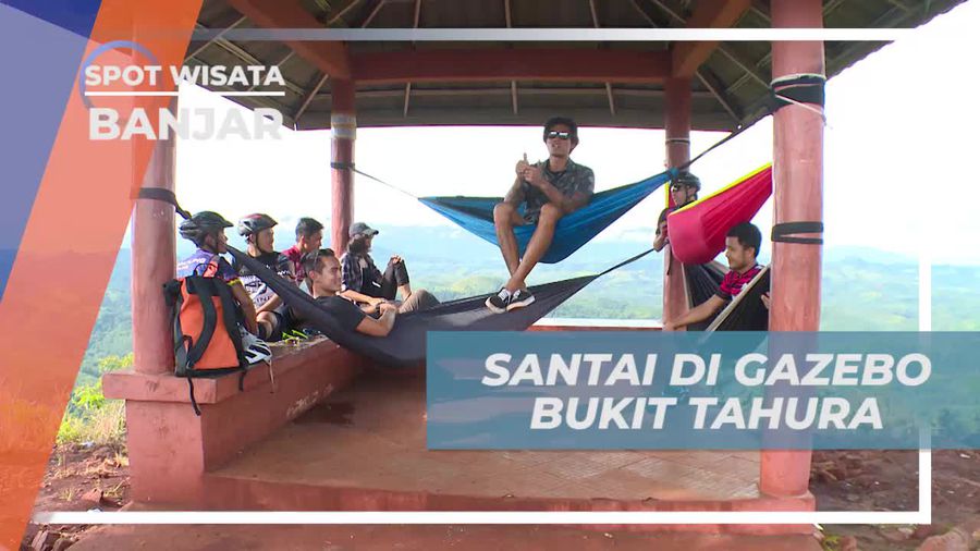 Bersantai Sejenak Dengan Hammock di Bukit Tahura Banjarmasin