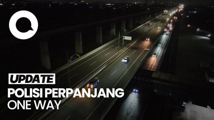One Way Diperpanjang di Sejumlah Titik hingga Pukul 12.00 WIB Hari Ini