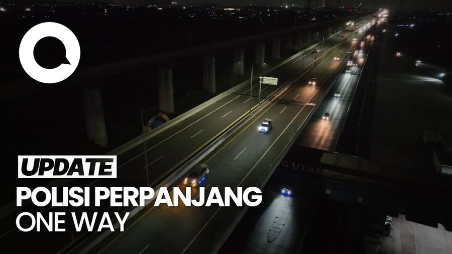 One Way Diperpanjang di Sejumlah Titik hingga Pukul 12.00 WIB Hari Ini