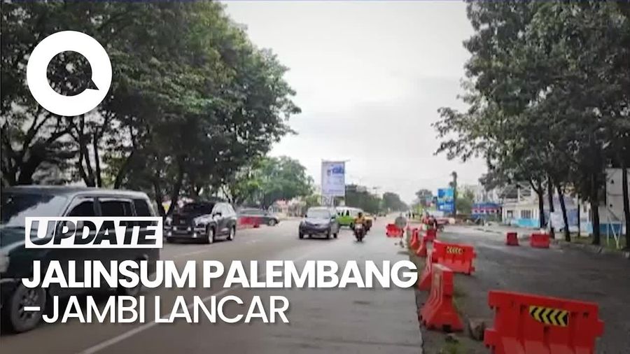H-1 Lebaran, Jalinsum Palembang-Jambi Lancar