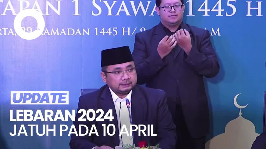 Pemerintah Tetapkan Lebaran 2024 Jatuh Pada Rabu 10 April