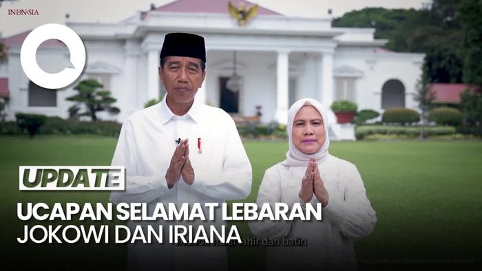 Jokowi Ucapkan Selamat Idul Fitri: Semoga Bisa Saling Memaafkan