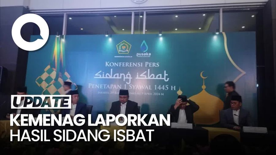 Hasil Sidang Isbat Penetapan Idul Fitri 2024