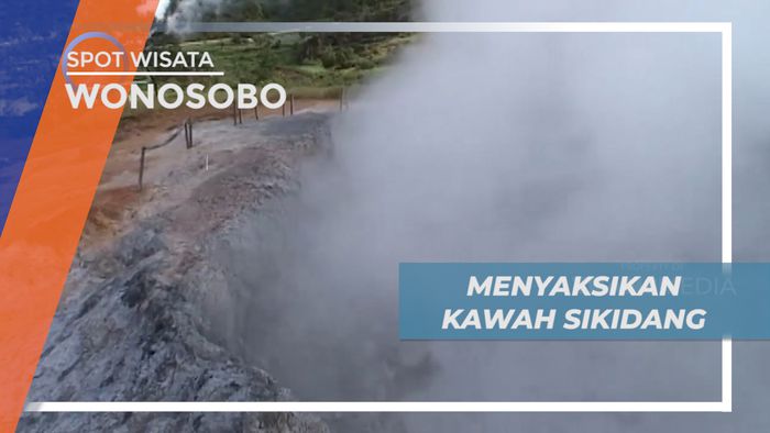 Menikmati Pesona Keindahan Alam Kawah Vulkanik Sikidang, Wonosobo