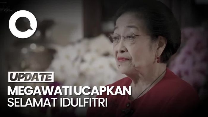 Megawati: Selamat Idul Fitri, Perkuat Persaudaraan Sesama Anak Bangsa