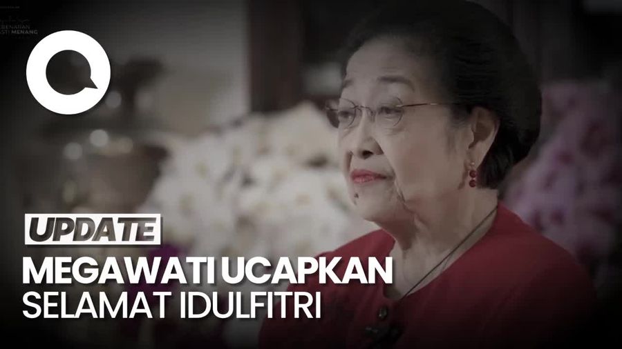 Megawati: Selamat Idul Fitri, Perkuat Persaudaraan Sesama Anak Bangsa