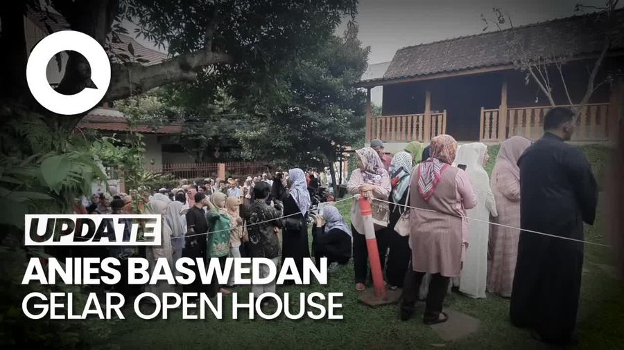 Pendopo Anies Baswedan Dipadati Relawan dan Pendukung