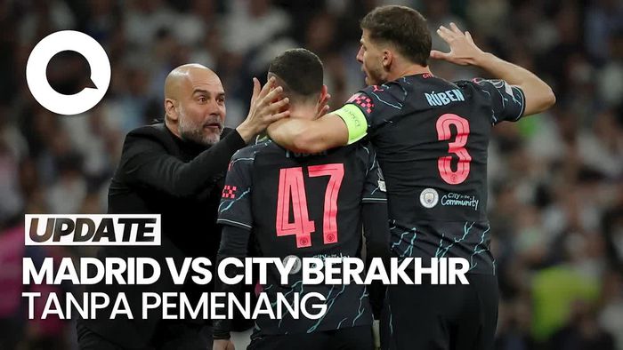 Drama 6 Gol Real Madrid Vs Manchester City