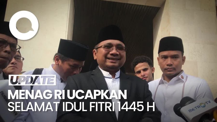 Asa Menag Yaqut untuk Indonesia di Momen Idulfitri