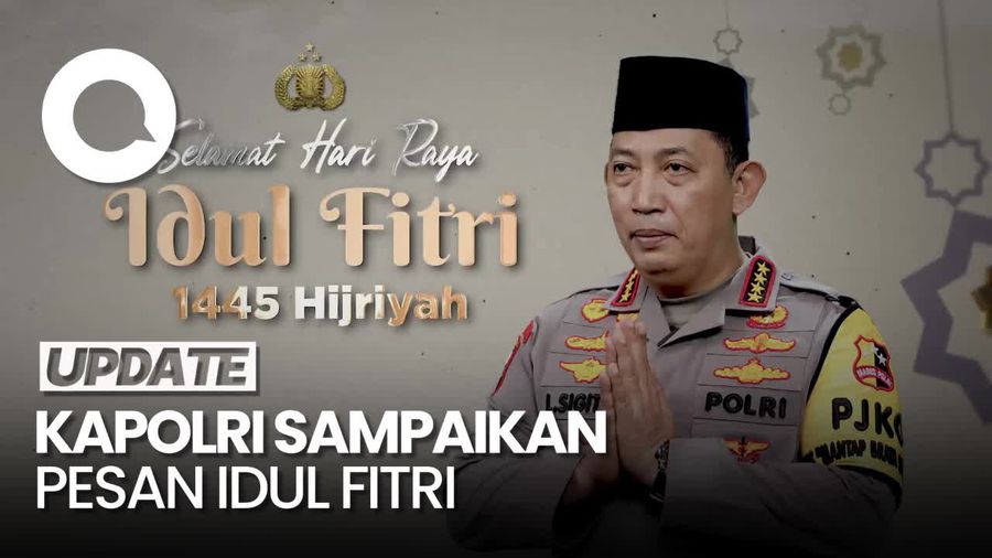 Pesan Idul Fitri Kapolri: Dalam Perbedaan Tercipta Indahnya Toleransi