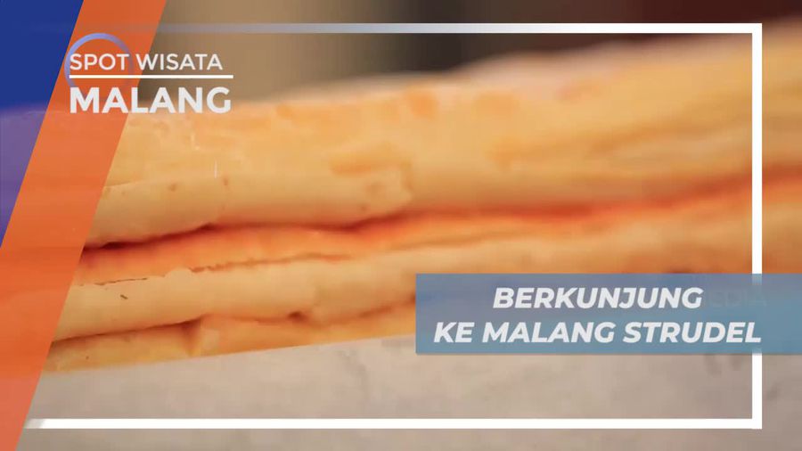 Strudel, Kue Bertekstur Tipis dan Berlapis Olahan Buah-buahan, Kota Malang
