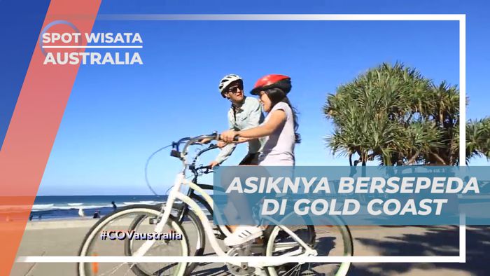 Menikmati Keseruan Bersepeda Menuju Surfer Paradise di Gold Coast, Australia