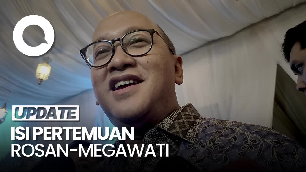 Rosan Roeslani Ungkap Isi Pertemuan Dengan Megawati