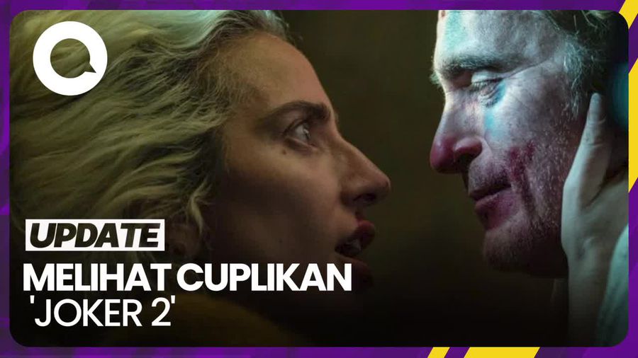 Panggung Romansa Joaquin Phoenix-Lady Gaga di Teaser Trailer Joker 2