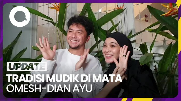 Omesh dan Dian Ayu yang Ingin Terus Jaga Tradisi Mudik