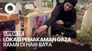 Makam Keluarga Jadi Tempat Pilihan Warga Gaza Melewati Idul Fitri