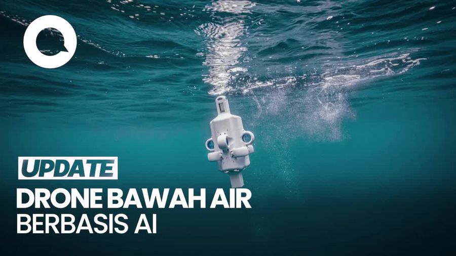 Hydrus, Drone Bawah Air Berbasis AI untuk Pelajari Terumbu Karang