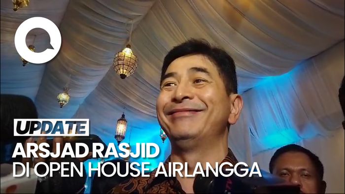 Arsjad Rasjid Ngaku Ingin Cerita Soal Ekonomi saat Ikut Open House Airlangga