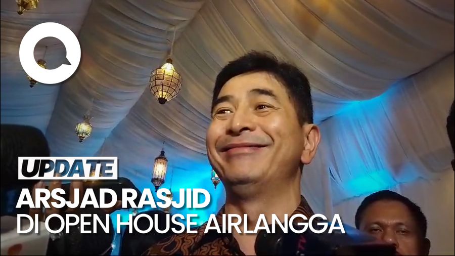 Arsjad Rasjid Ngaku Ingin Cerita Soal Ekonomi saat Ikut Open House Airlangga