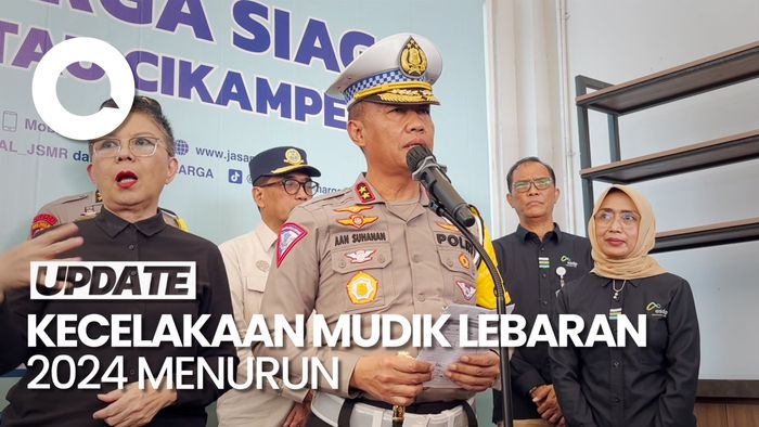  Kakorlantas: Angka Kecelakaan Arus Mudik 1.581 Kasus, Turun 12%
