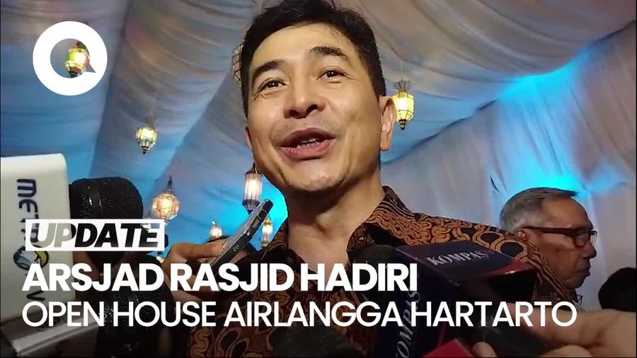 Ketua TPN Arsjad Rasjid Hadiri Open House Airlangga Hartarto